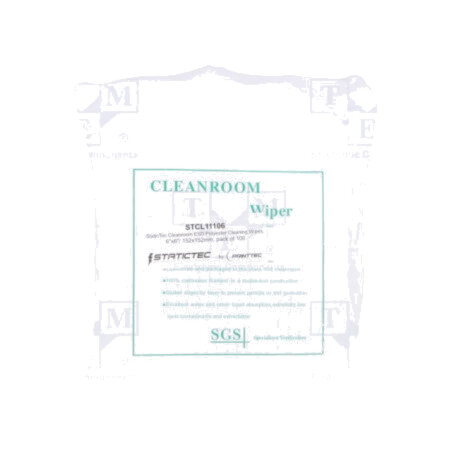 Şerveţel: cârpă; ESD; poliester; cleanroom; L: 152mm; W: 152mm