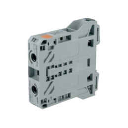 Term.îmbinare: de şine; 285; 150A; 1kV; bornă cu arc; gri; 10÷50mm2