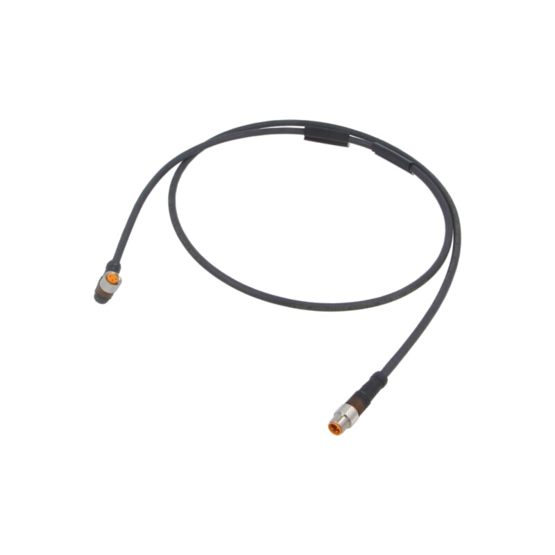 Cablu: pentru senzori/automatizări; PIN: 3; 1m; Izolaţie: PUR