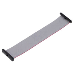 Cablu panglică cu conectori IDC; IDC,din ambele părţi; 127mm
