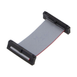 Cablu panglică cu conectori IDC; IDC,din ambele părţi; 50,8mm
