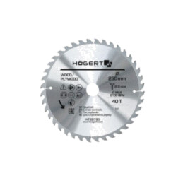 Disc ferăstrău circular; Ø: 250mm; Øorif: 30mm; W: 2mm; Dinţi: 40