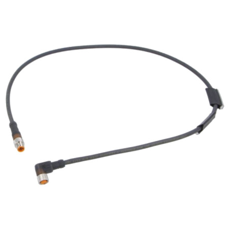 Cablu: pentru senzori/automatizări; PIN: 3; 0,6m; Izolaţie: PUR