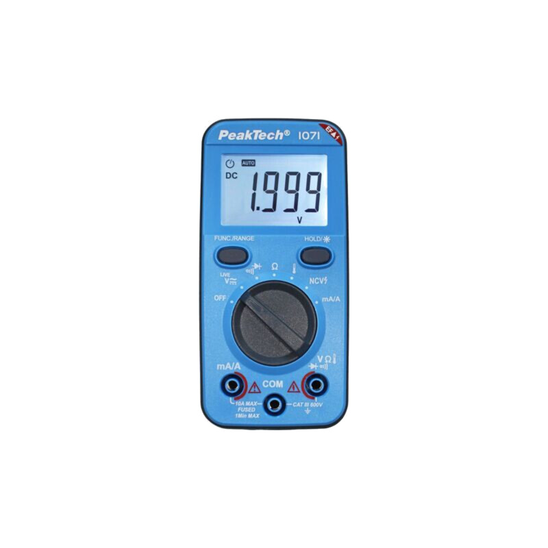 Multimetru digital; LCD; 3,5 cifre (2000); VDC: 2V,20V,200V,600V Multimetru digital; LCD; 3,5 cifre (2000); VDC: 2V,20V,200V,600V