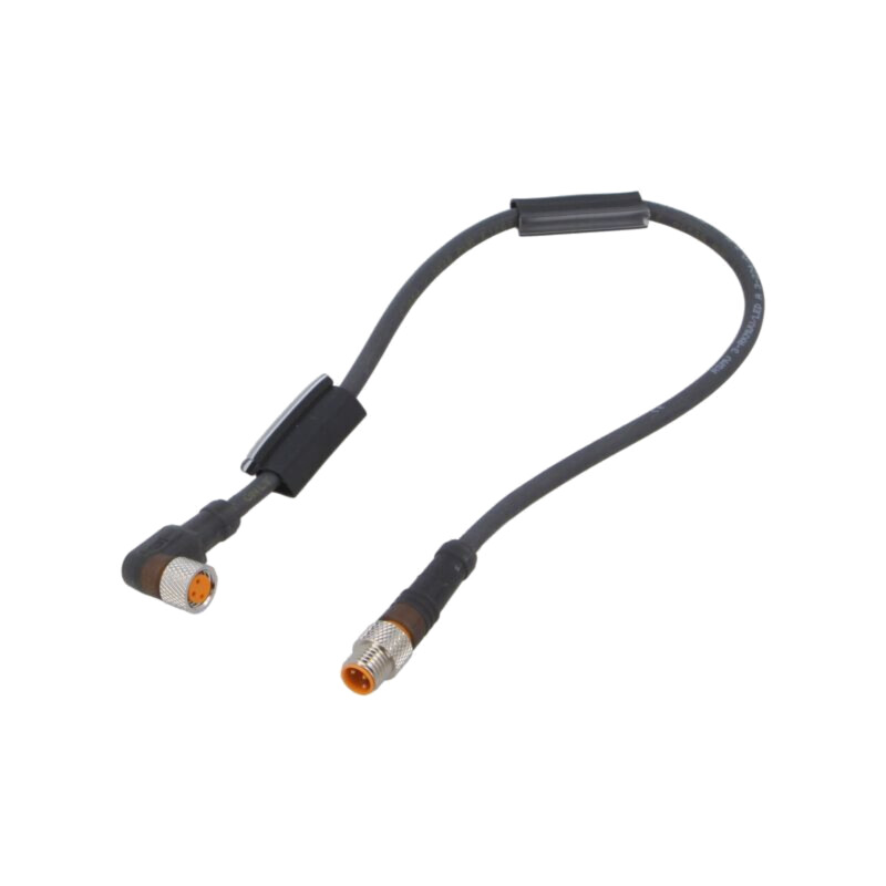 Cablu: pentru senzori/automatizări; PIN: 3; 0,3m; Izolaţie: PUR Cablu: pentru senzori/automatizări; PIN: 3; 0,3m; Izolaţie: PUR
