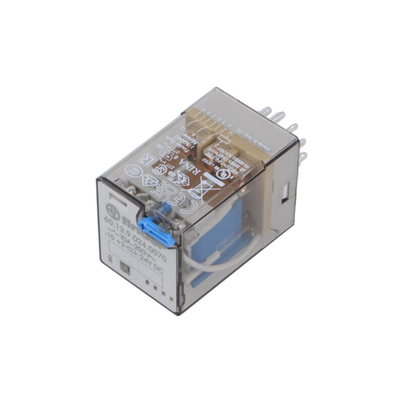 Releu: electromagnetic; 3PDT; 24VDC; Icontacte max: 10A; PCB,soclu