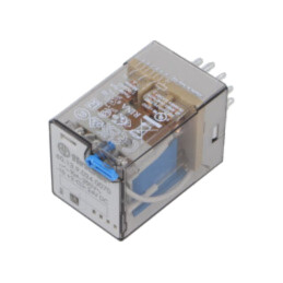 Releu: electromagnetic; 3PDT; 24VDC; Icontacte max: 10A; PCB,soclu