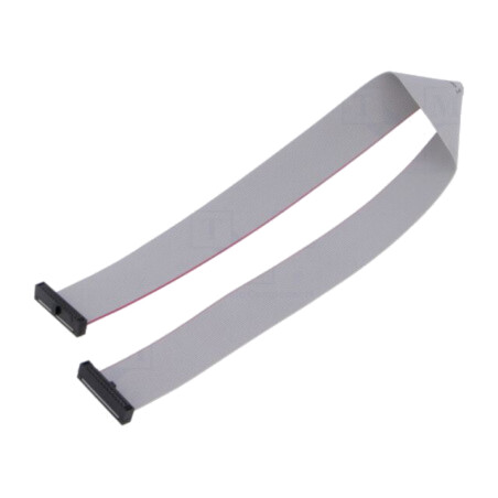 Cablu panglică cu conectori IDC; IDC,din ambele părţi; 304,8mm