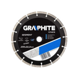 Disc de tăiere diamantat; Ø: 230mm; Øorif: 22,2mm; Gr.disc: 2,7mm