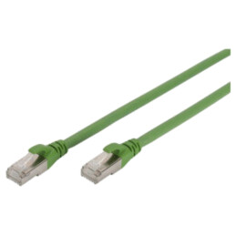 Patch cord; RJ45 mufă,din ambele părţi; S/FTP; 6a; litat; Cu; PUR