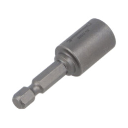 Capăt de şurubelniţă; cap hexagonal; HEX 10mm; Lung.tot: 50mm