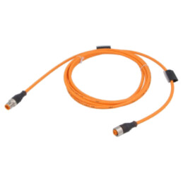 Cablu: pentru senzori/automatizări; PIN: 4; 3m; Izolaţie: PUR