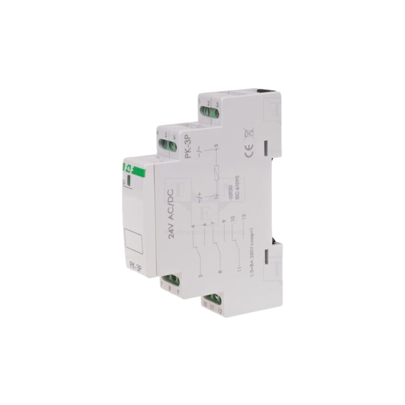 Releu: electromagnetic; Uîntrerup: max.250VAC; pentru şină DIN Releu: electromagnetic; Uîntrerup: max.250VAC; pentru şină DIN