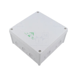 Carcasă: cutie de conexiuni; X: 152mm; Y: 152mm; Z: 80mm; IP66; gri