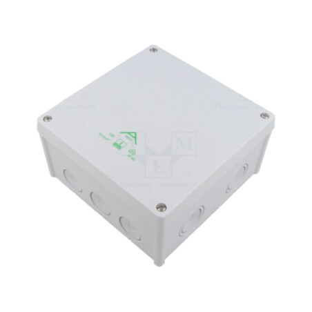 Carcasă: cutie de conexiuni; X: 152mm; Y: 152mm; Z: 80mm; IP66; gri