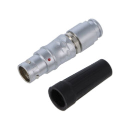 Conector: circular; mufă; 0B; tată; PIN: 9; pentru garnitură; 2A