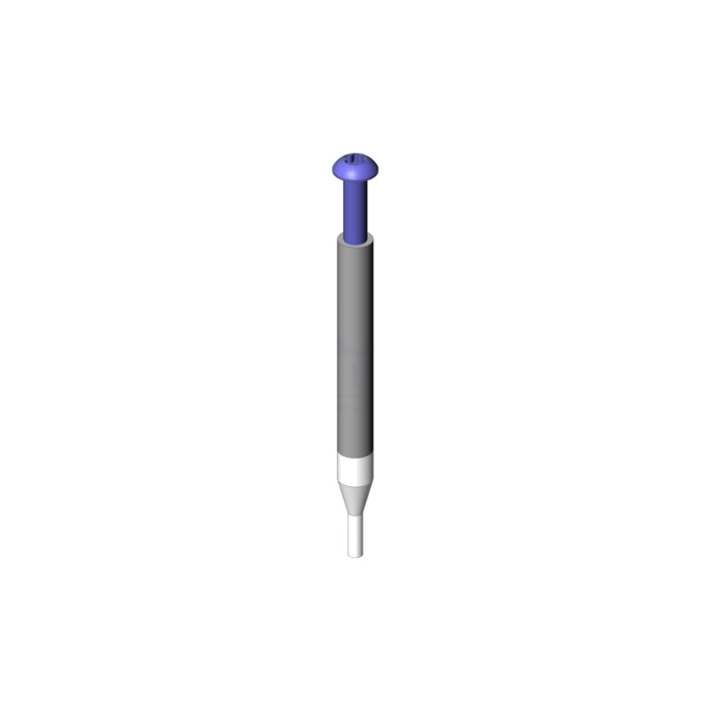 Dispozitiv împingere; Ø: 2,5mm; înşurubat; L: 60mm; Filet: M4x10