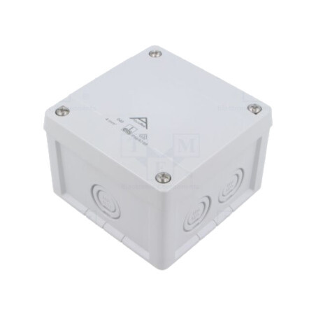 Carcasă: cutie de conexiuni; X: 102mm; Y: 102mm; Z: 70mm; gri; ABOX