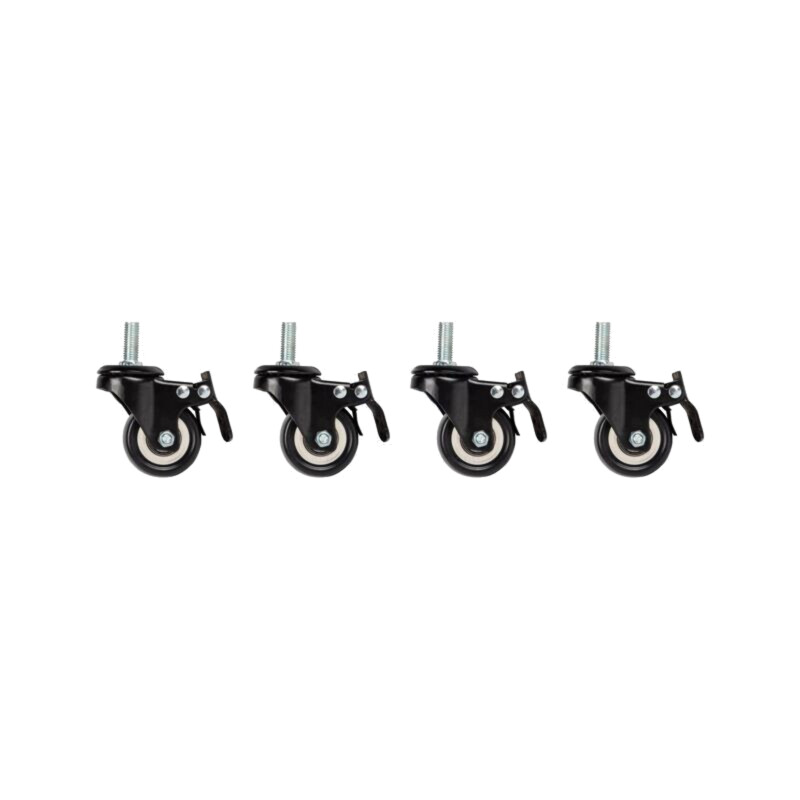 Set of wheels; black Set of wheels; black