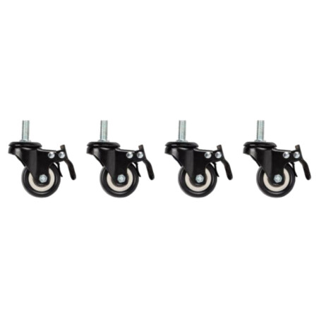 Set of wheels; black