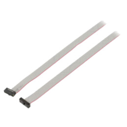 Cablu panglică cu conectori IDC; IDC,din ambele părţi; 762mm