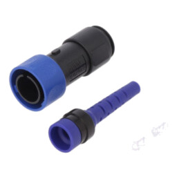 Conector: fibră optică; mufă; PIN: 1; Buccaneer 4000; UL94V-0