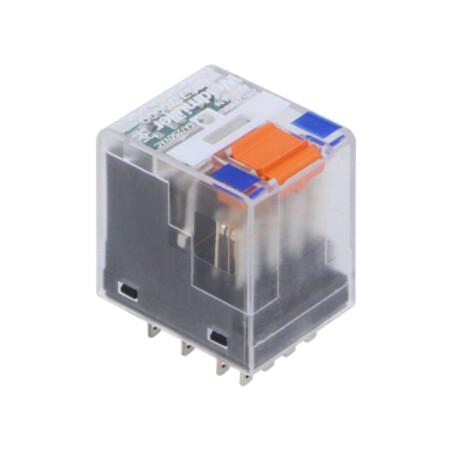 Releu: electromagnetic; 4PDT; Ubobină: 24VDC; Icontacte max: 6A