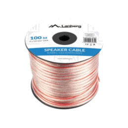 Cablu: cablu pt.difuzor; 2x1mm2; litat; CCA; transparent; -30÷70°C
