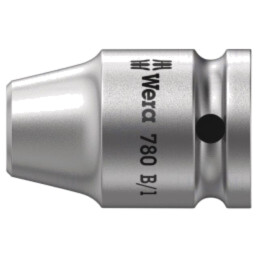 Adaptor; Lung.tot: 30mm; Fixare: 1/4" (C6,3mm),3/8" pătrat