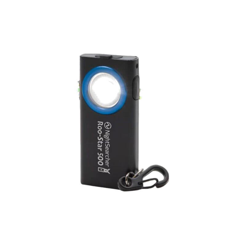 Lanternă: Breloc cu LED; 8h; L: 60mm; 500lm; IP54; RooStar 500