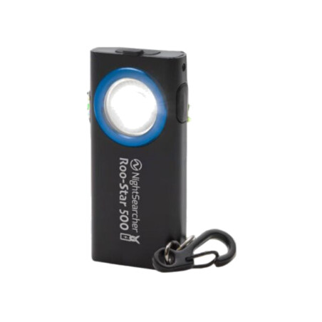 Lanternă: Breloc cu LED; 8h; L: 60mm; 500lm; IP54; RooStar 500