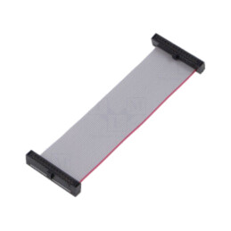 Cablu panglică cu conectori IDC; IDC,din ambele părţi; 76,2mm