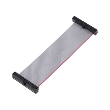 Cablu panglică cu conectori IDC; IDC,din ambele părţi; 76,2mm
