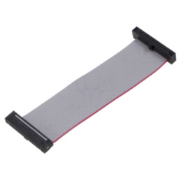 Cablu panglică cu conectori IDC; IDC,din ambele părţi; 76,2mm