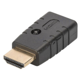 Emulator EDID; HDMI soclu,HDMI mufă; HDCP 2.2,HDMI 2.0; neagră
