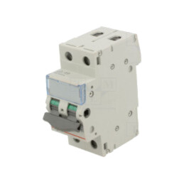 Separator-întrerupător; Poli: 2; pentru şină DIN; 40A; 400VAC