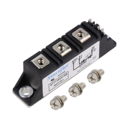 Modul: tiristor; dubli în serie; 1,6kV; 116A; Ifmax: 180A; 21MM