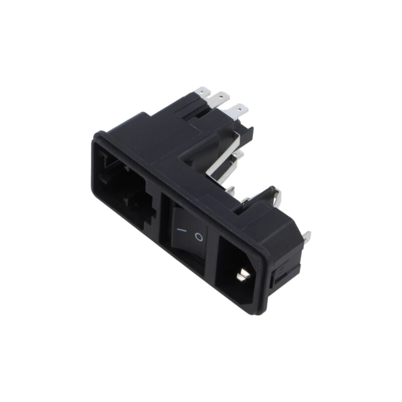 IEC 60320 connector KG Power Entry Module 10A C14