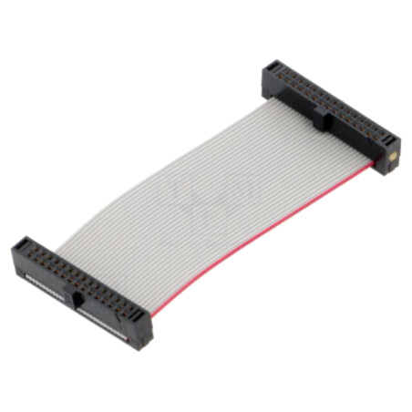Cablu panglică cu conectori IDC; IDC,din ambele părţi; 50,8mm