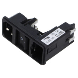 IEC 60320 connector KD Power Entry Module 10A C14
