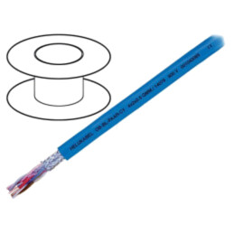 Cablu; OB-BL-PAAR-CY; 16x2x0,75mm2; PVC; albastru; 900V