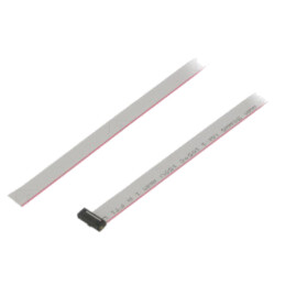 Cablu panglică cu conectori IDC; IDC,cabluri; Pas pini: 1,27mm