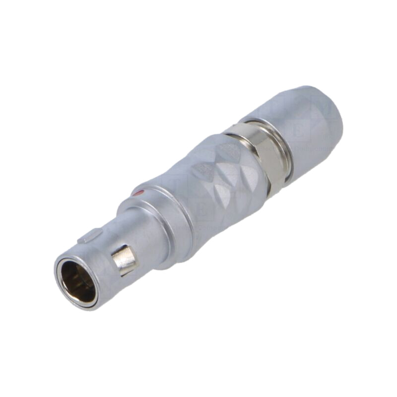 Conector: circular; mufă; 00; tată; PIN: 4; 2A; IP50; 2,4÷3,3mm; drept