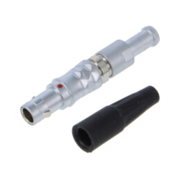 Conector: circular; mufă; 00; tată; PIN: 4; pentru garnitură; 2A