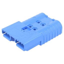 DC power connector SBX350 HOUSING ONLY BLUE