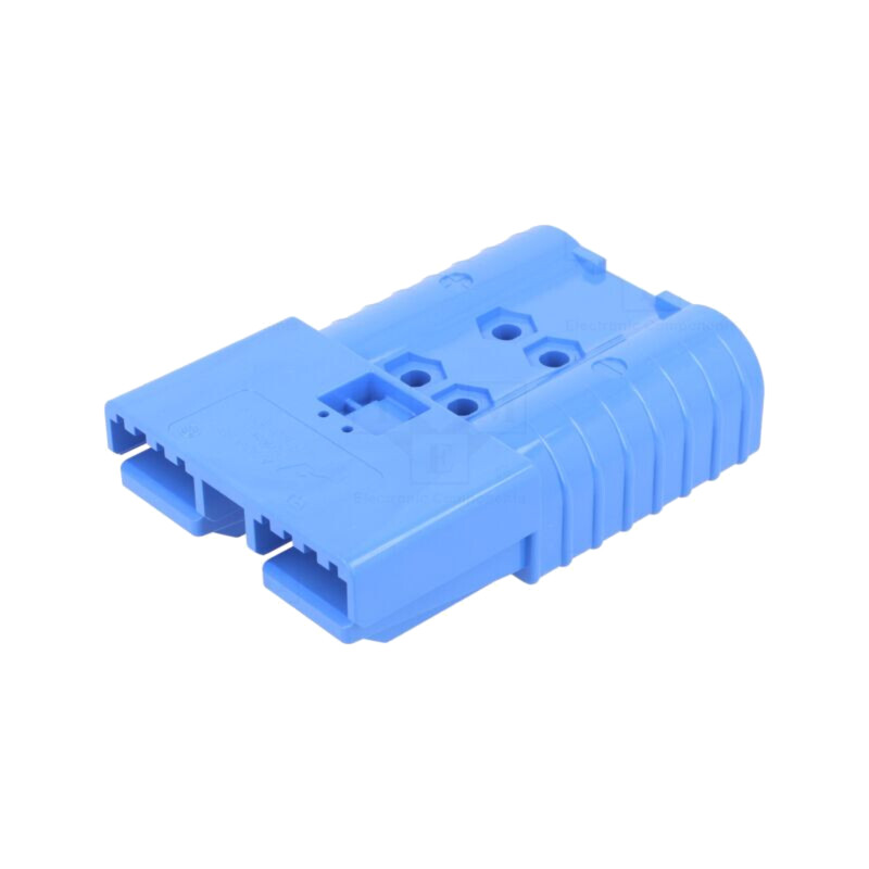 DC power connector SBX350 HOUSING ONLY BLUE
