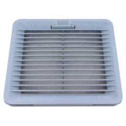 Ventilation grille; Cutout: 125x125mm; IP54; grey; UL94V-0
