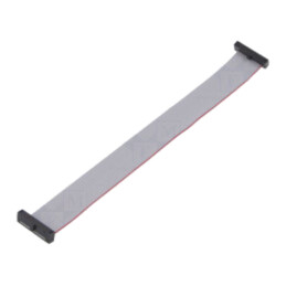 Cablu panglică cu conectori IDC; IDC,din ambele părţi; 125,4mm