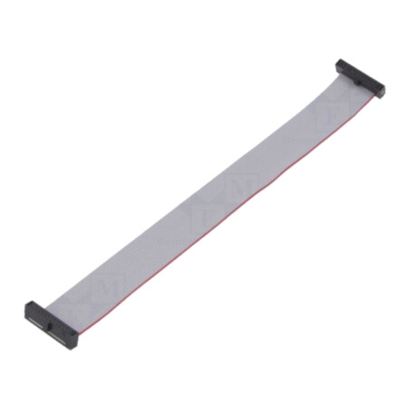 Cablu panglică cu conectori IDC; IDC,din ambele părţi; 125,4mm