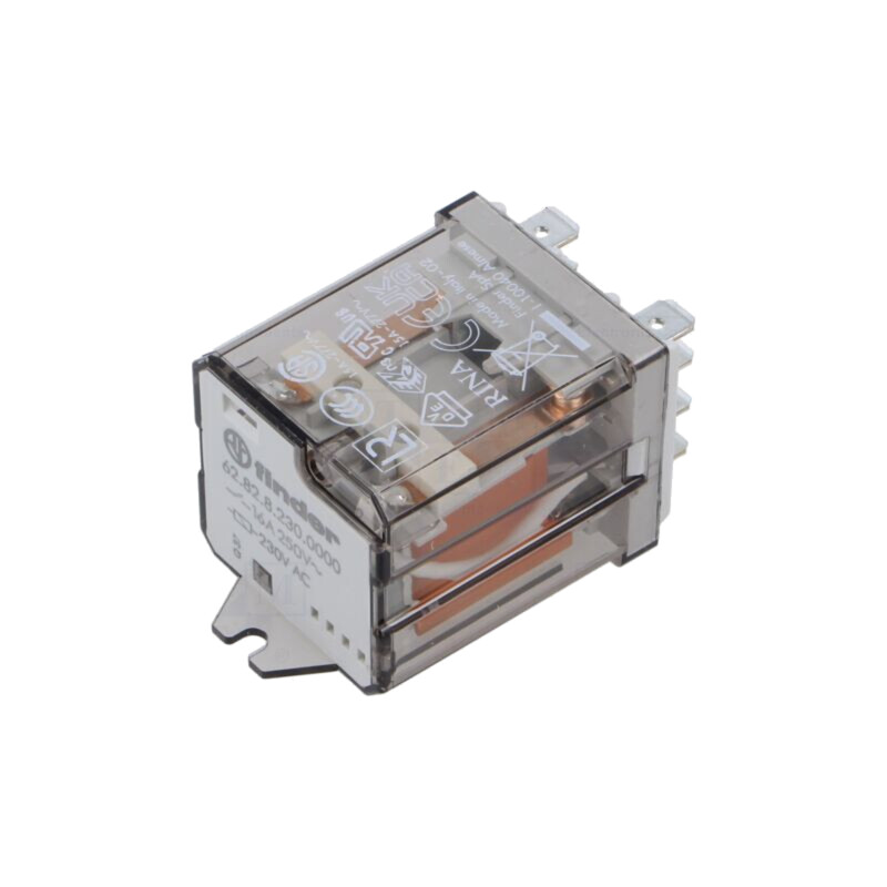 Releu: electromagnetic de putere; DPDT; Ubobină: 230VAC; 62.82